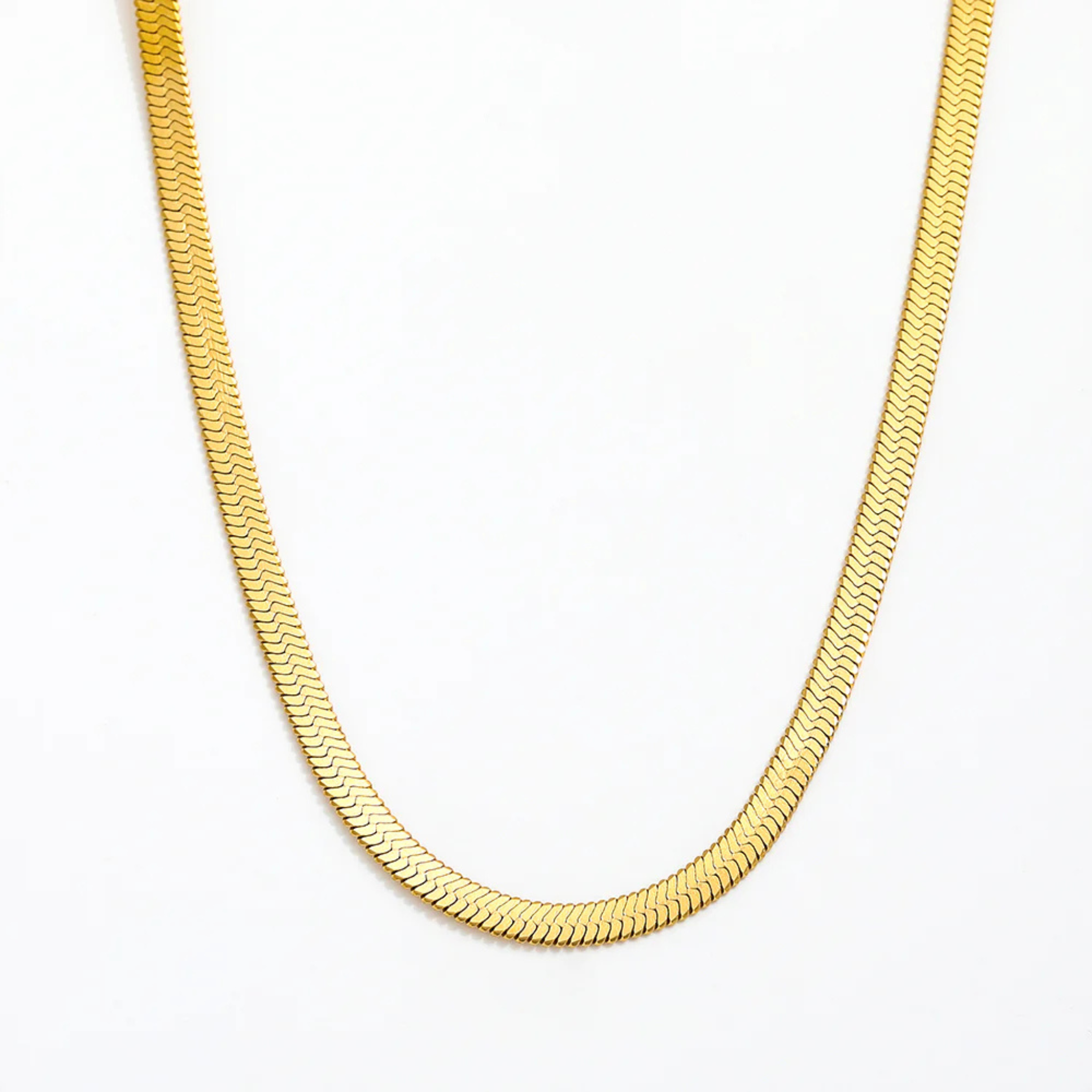 Flat Slim Necklace