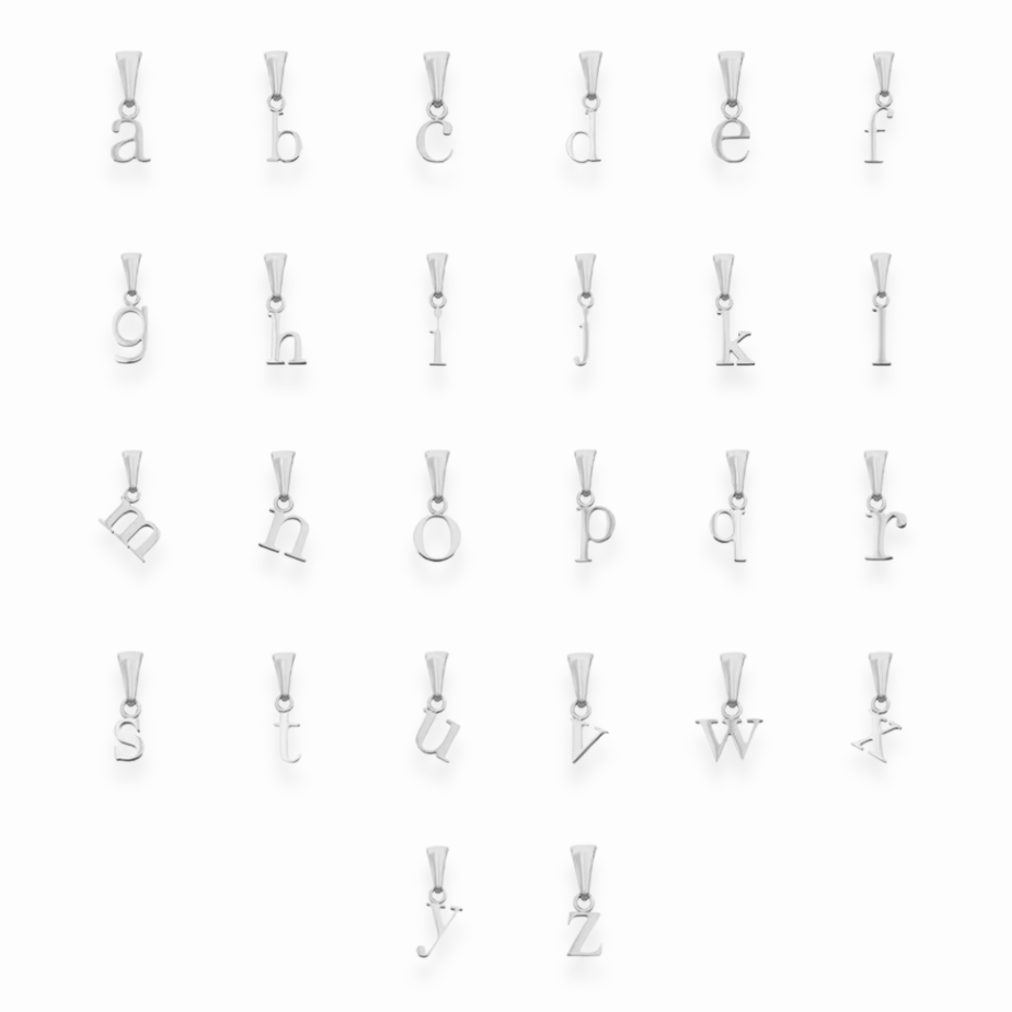 ABC Letter Charms