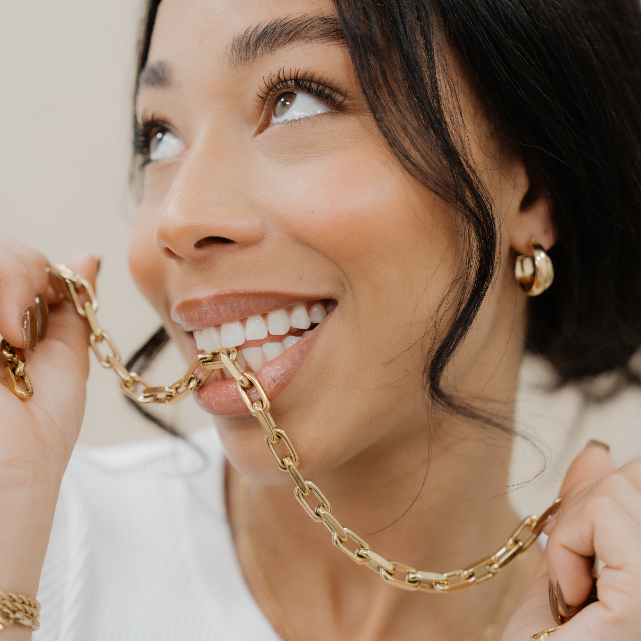 Bold Clip Necklace