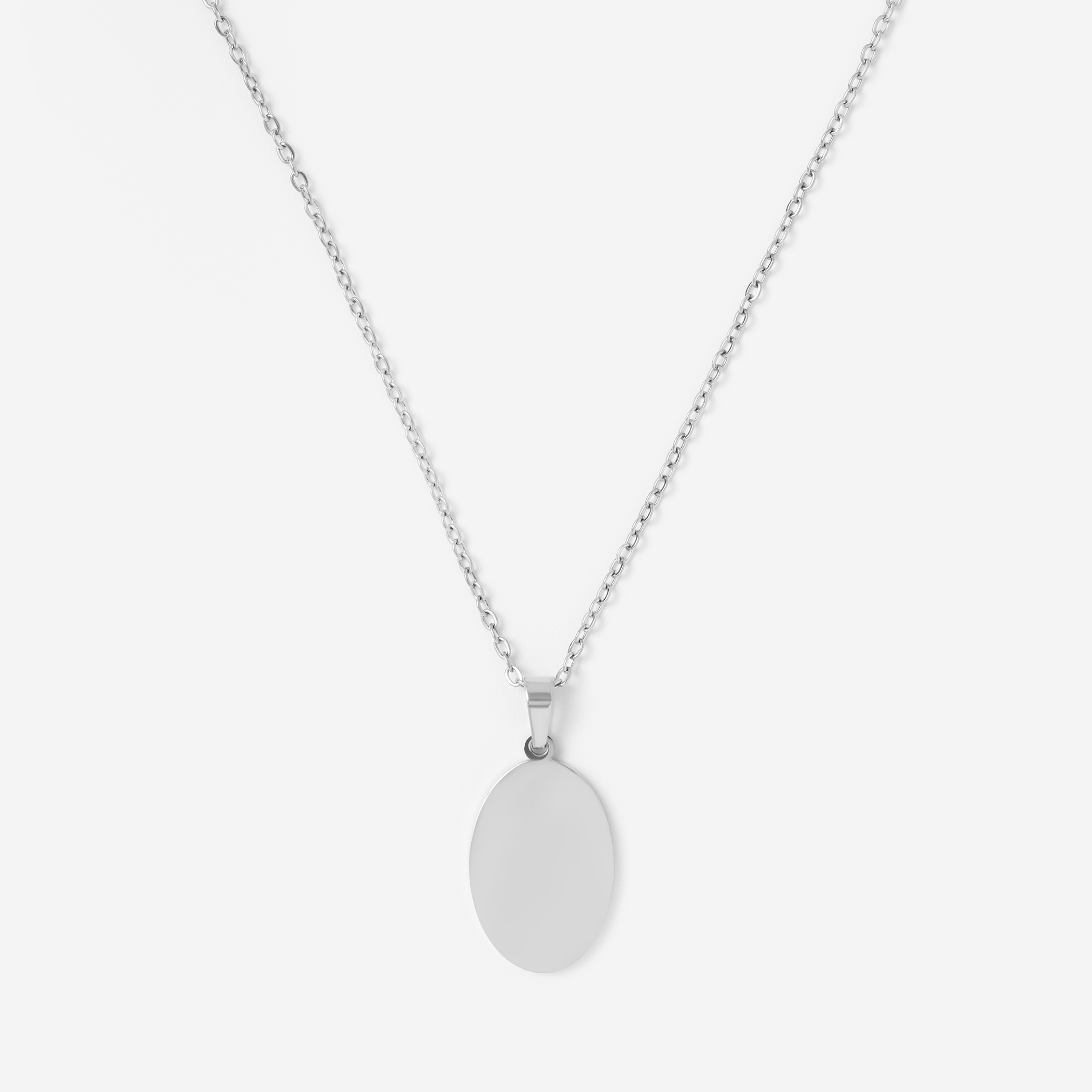 Oval Coin Privee Necklace