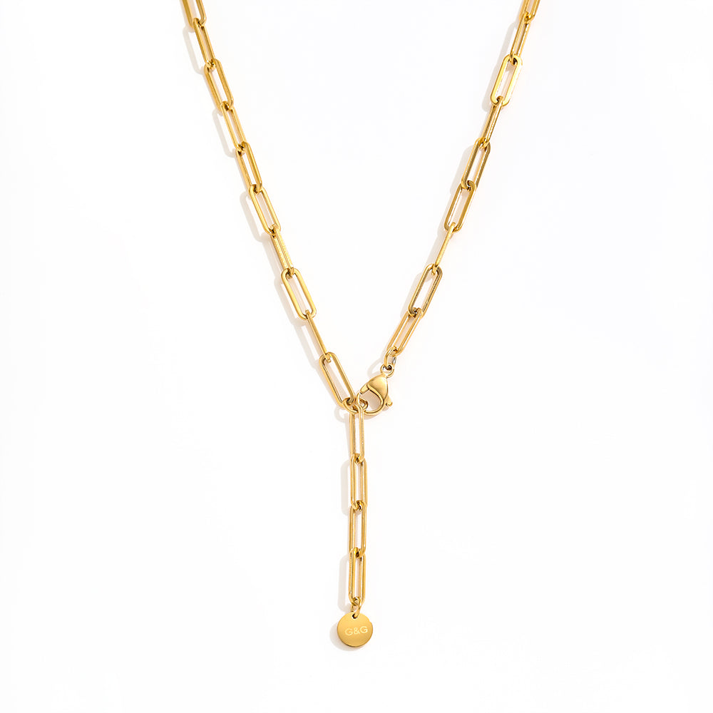 Ilaria Paperclip Necklace