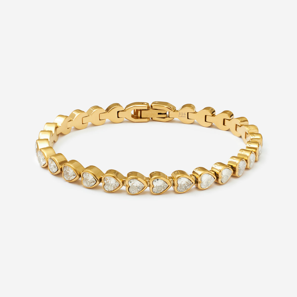 Heartflash Tennis Bracelet