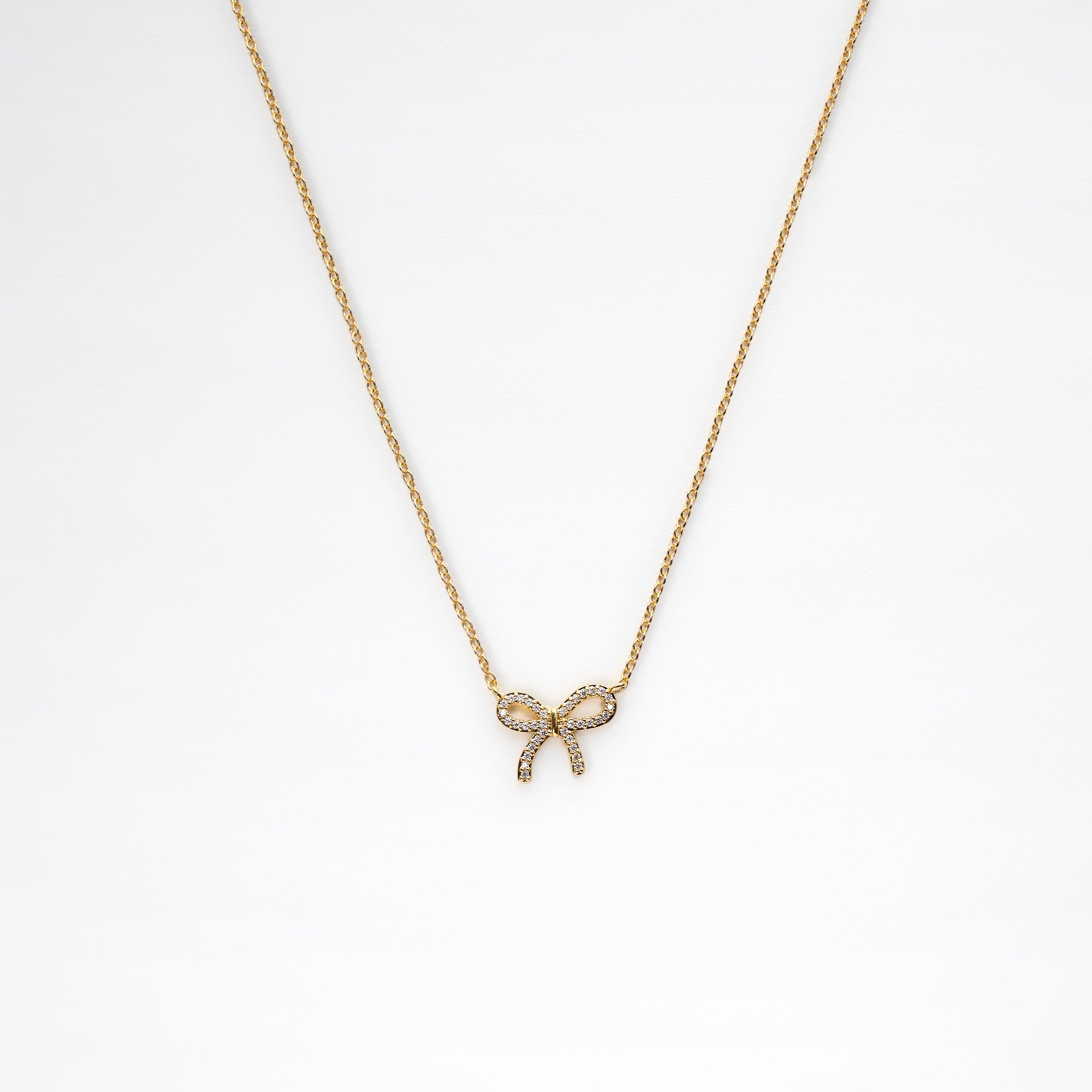 Bow Necklace