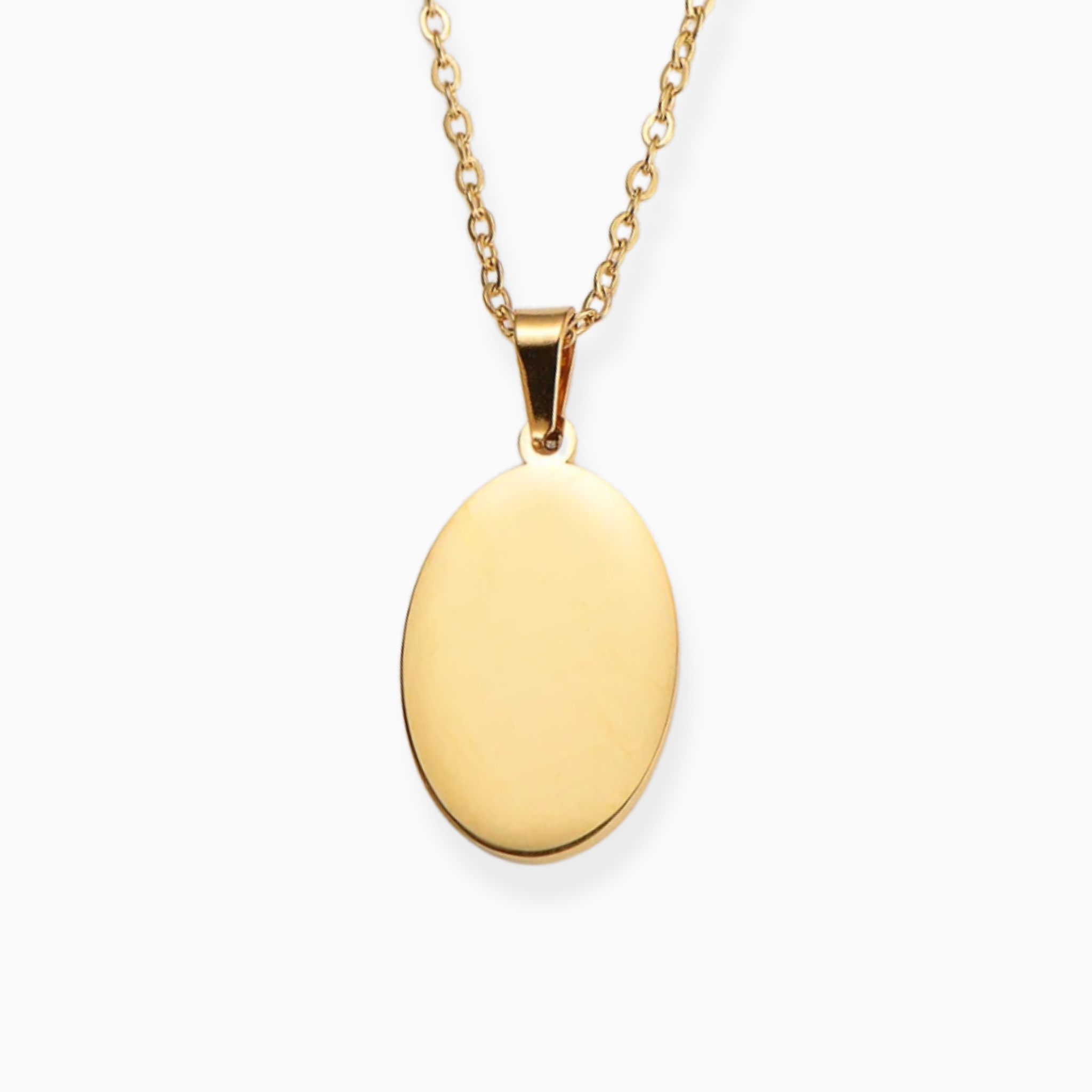 Oval Coin Privee Necklace