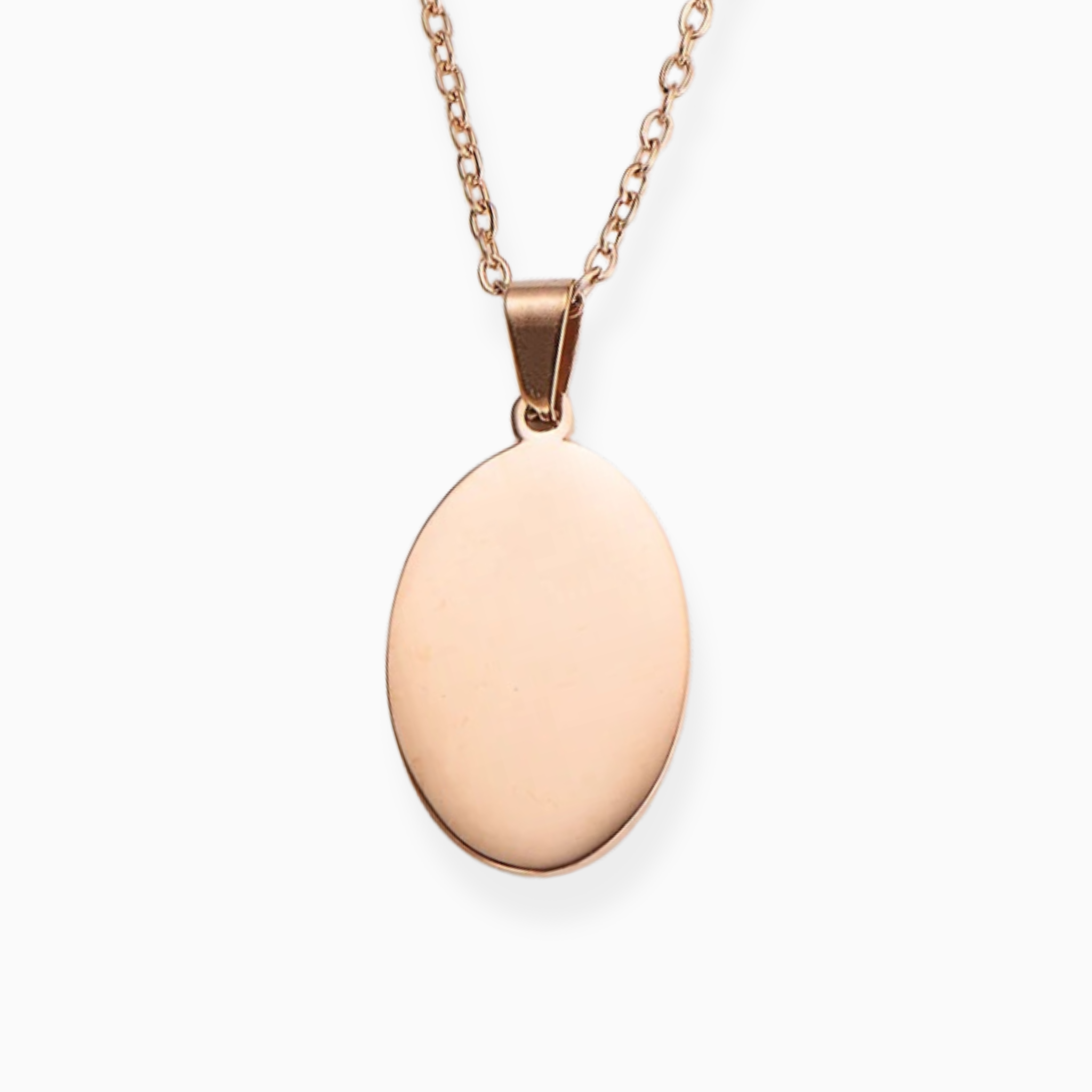 Oval Coin Privee Necklace