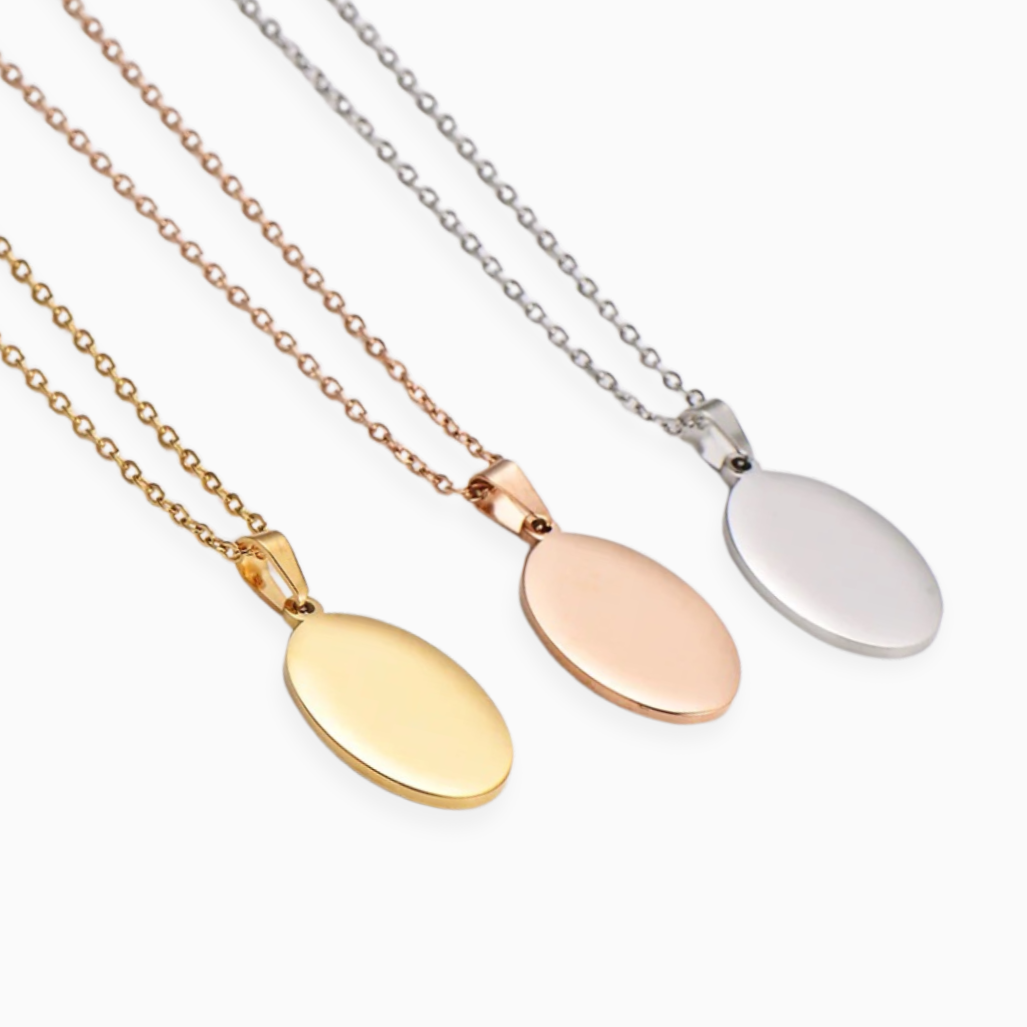 Oval Coin Privee Necklace