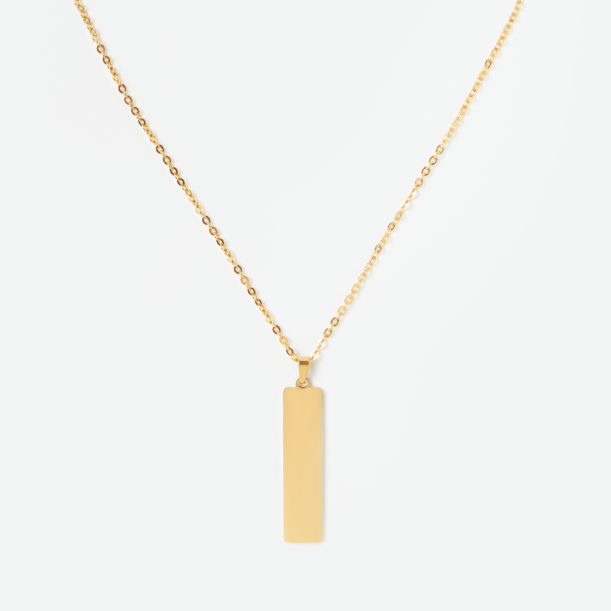 Flat Bar Privee Necklace