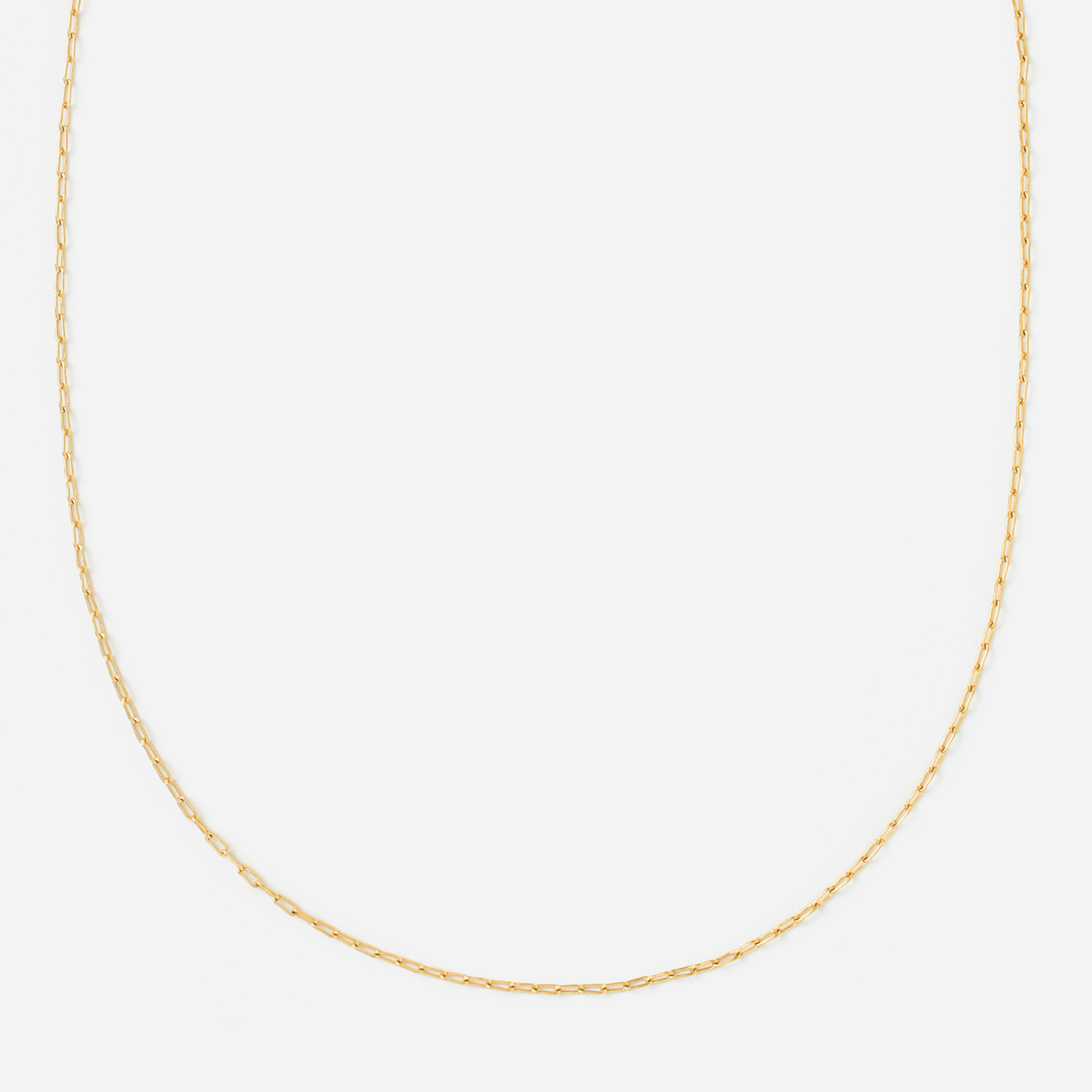 Tiny Paperclip Necklace