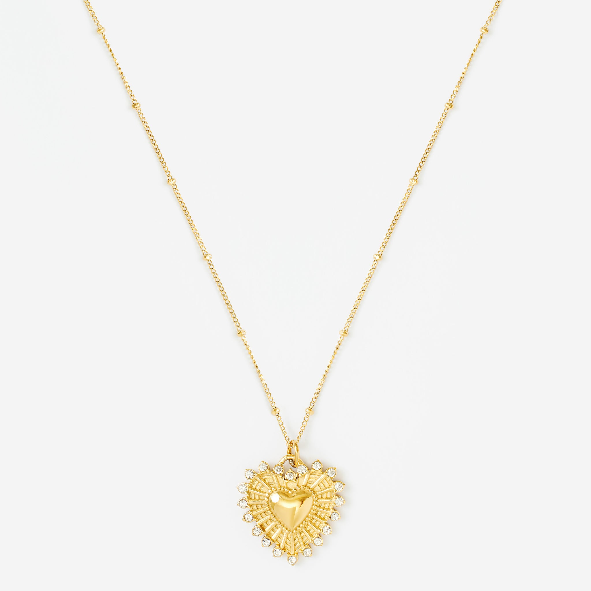 Ripped Heart Necklace