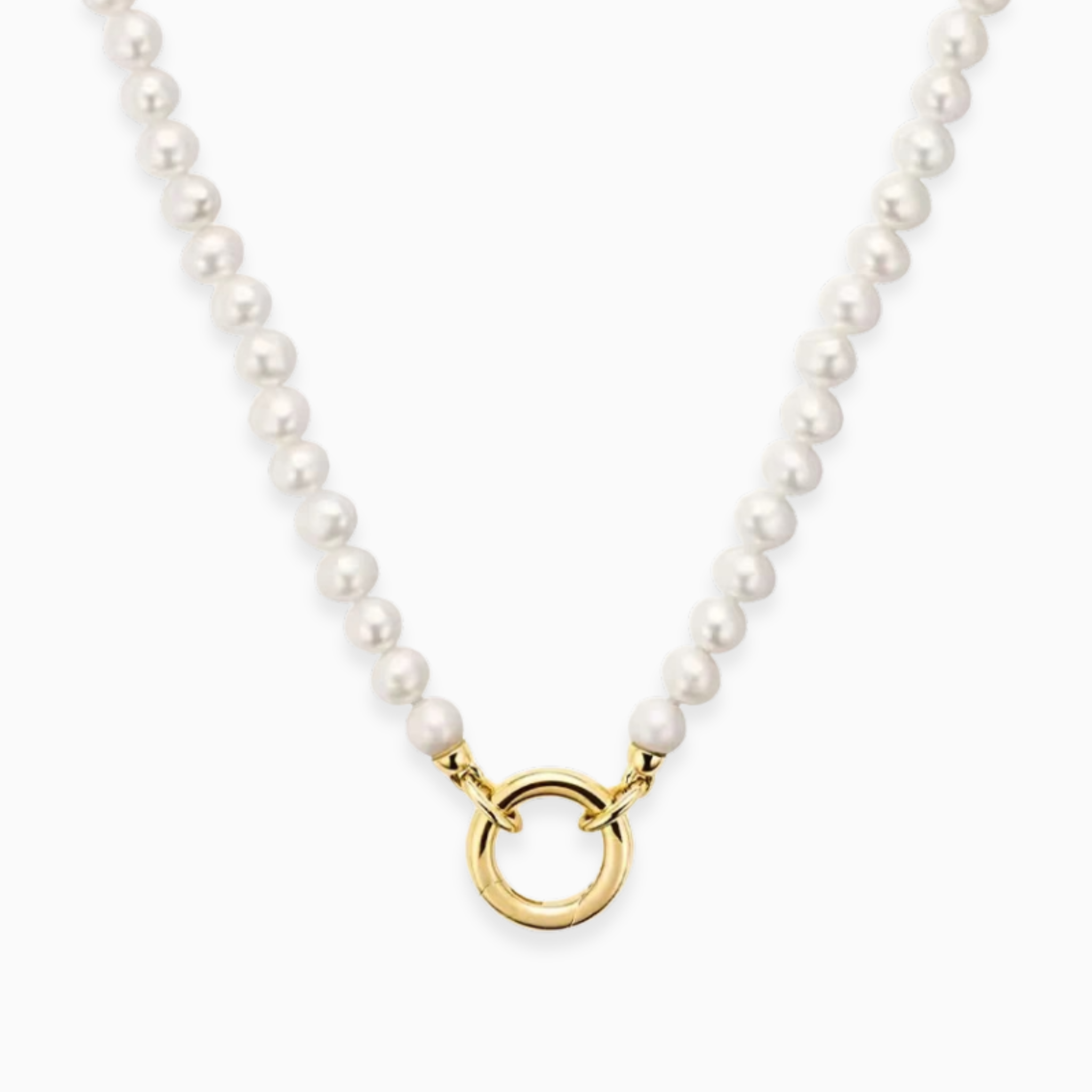 Pearl Clasp Necklace