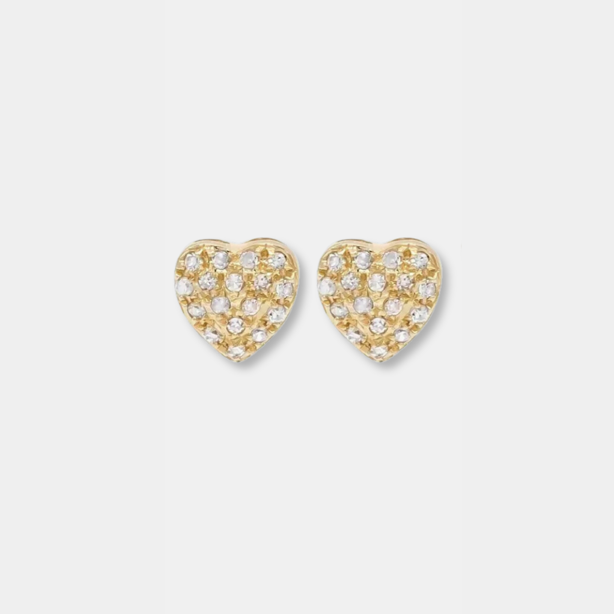 Cute Heart Earstud