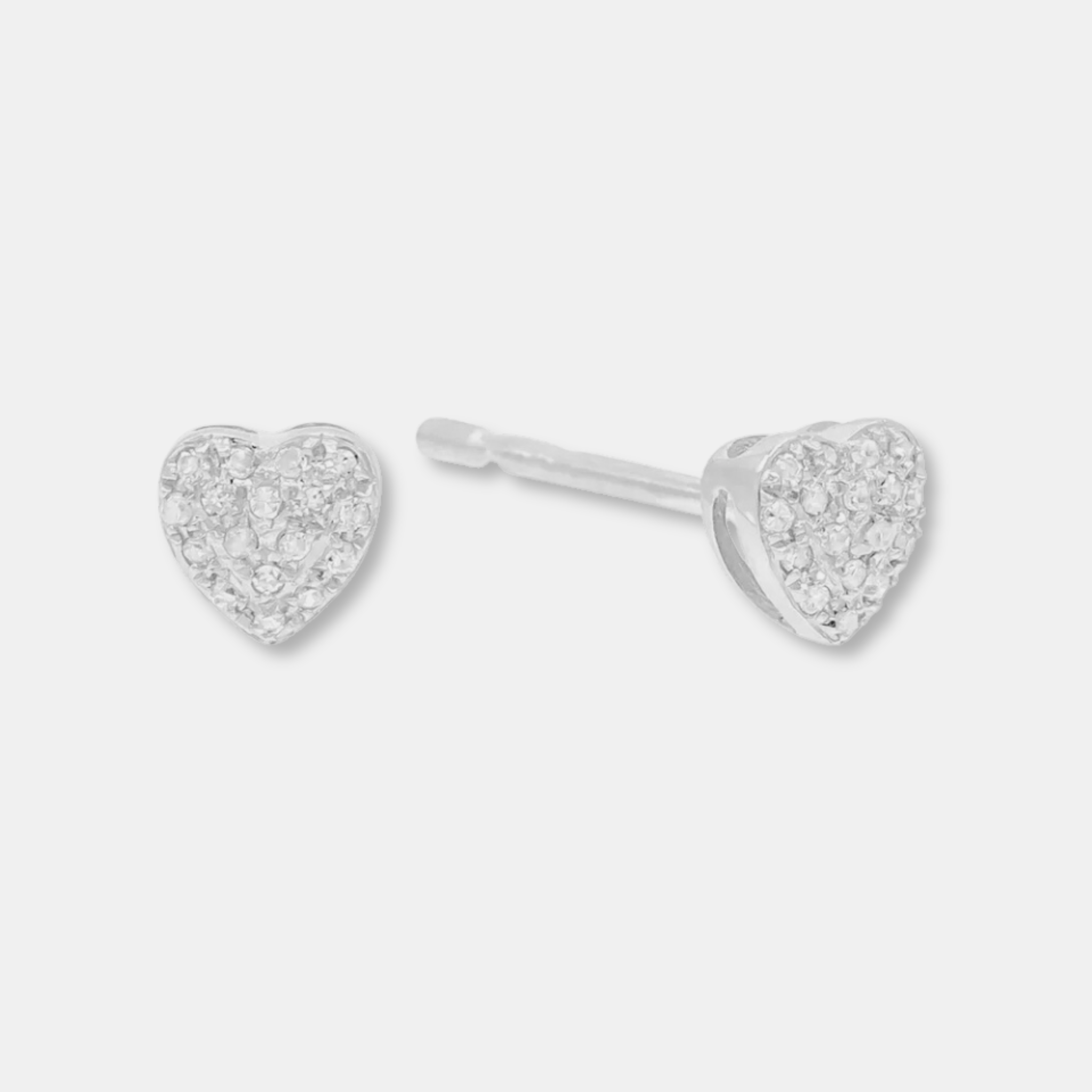 Cute Heart Earstud