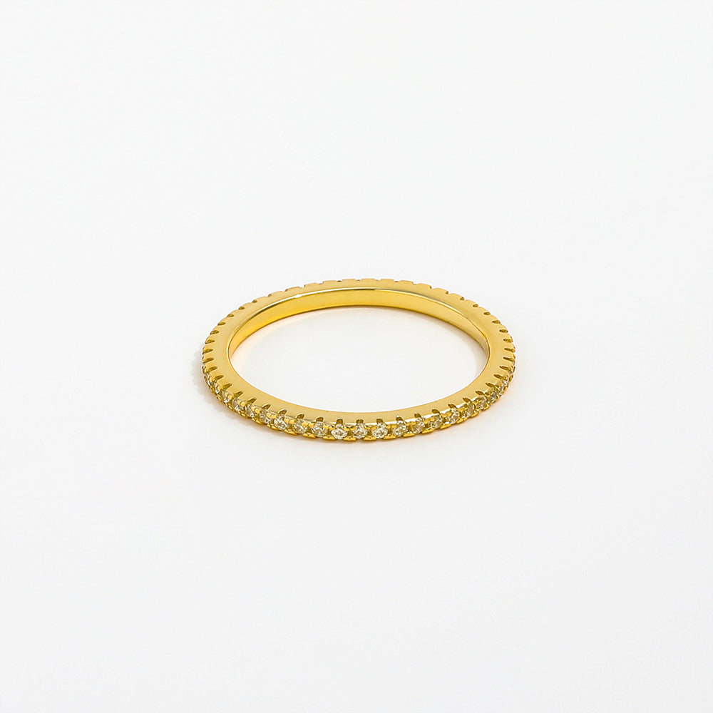 Yellow Endless Ring