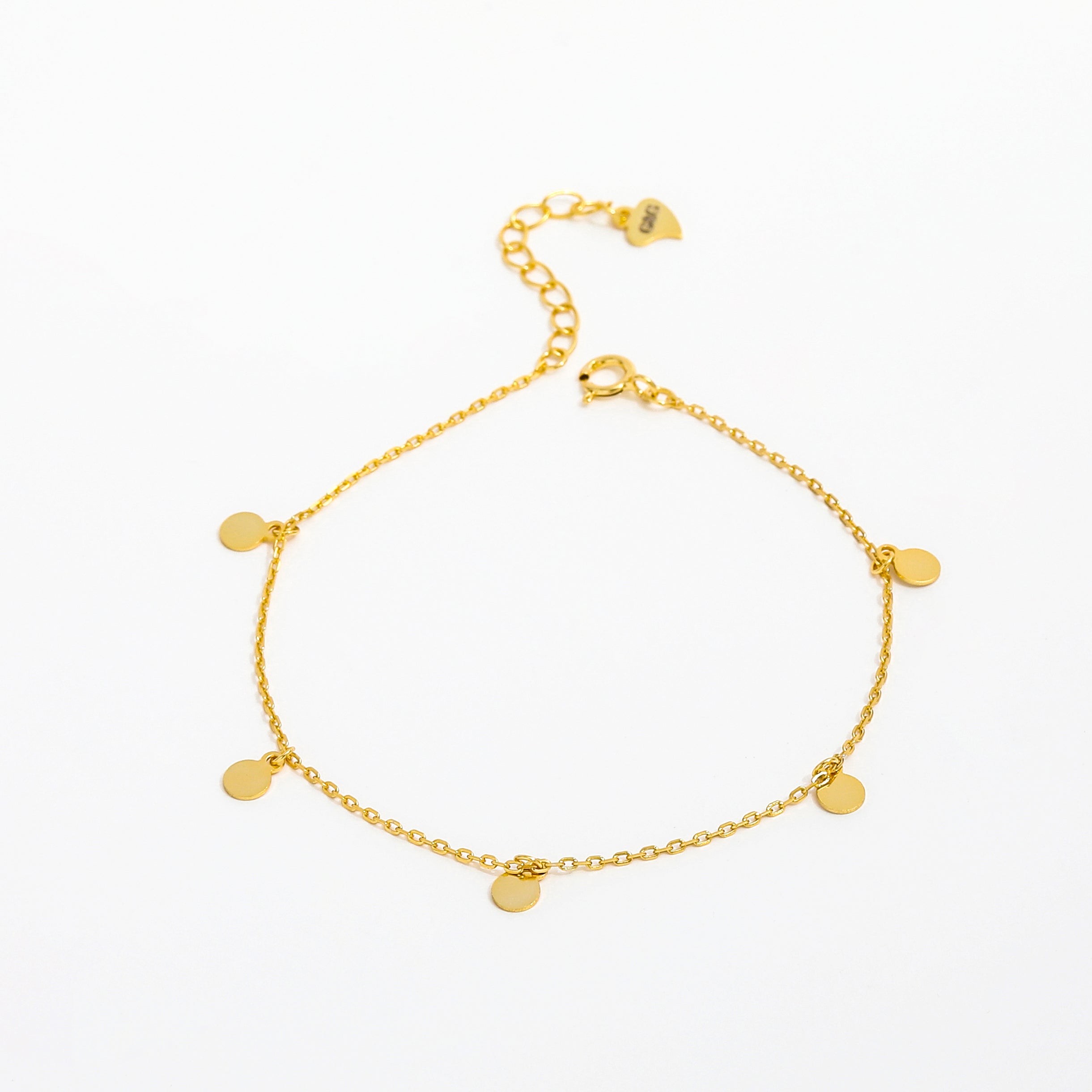 Tiny Coin Anklet