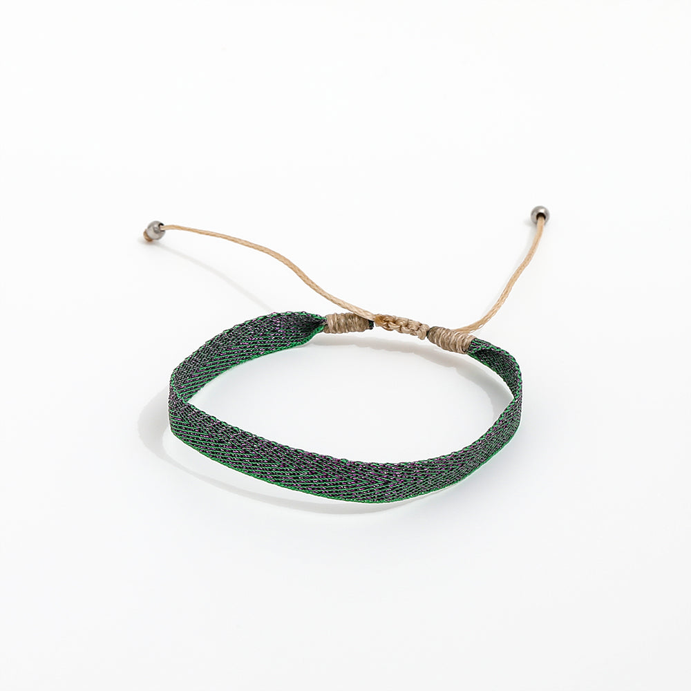 Woven Glam Bracelet