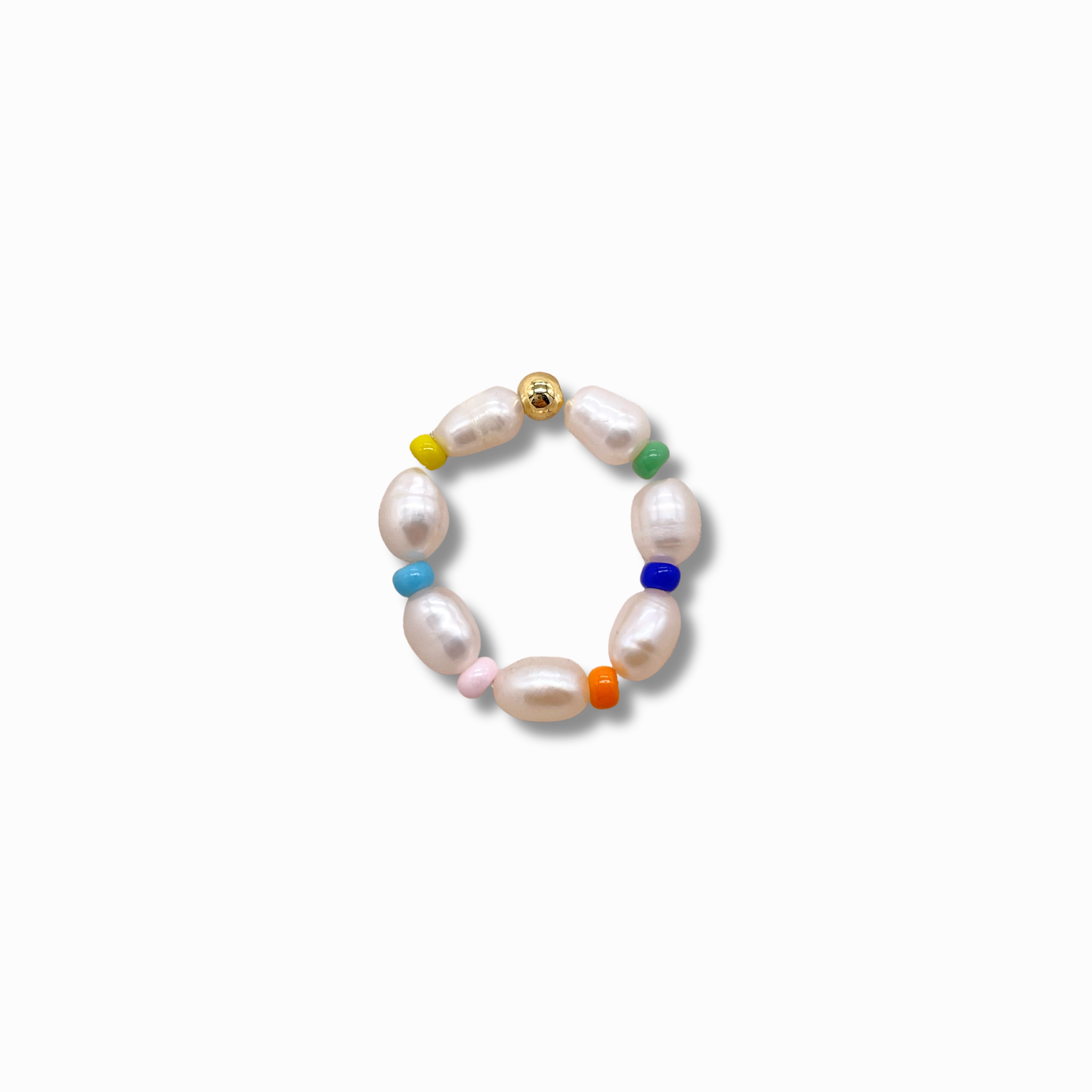 Elastic Rainbow Ring