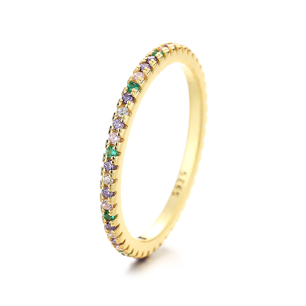 Pastell Rainbow Endless Ring