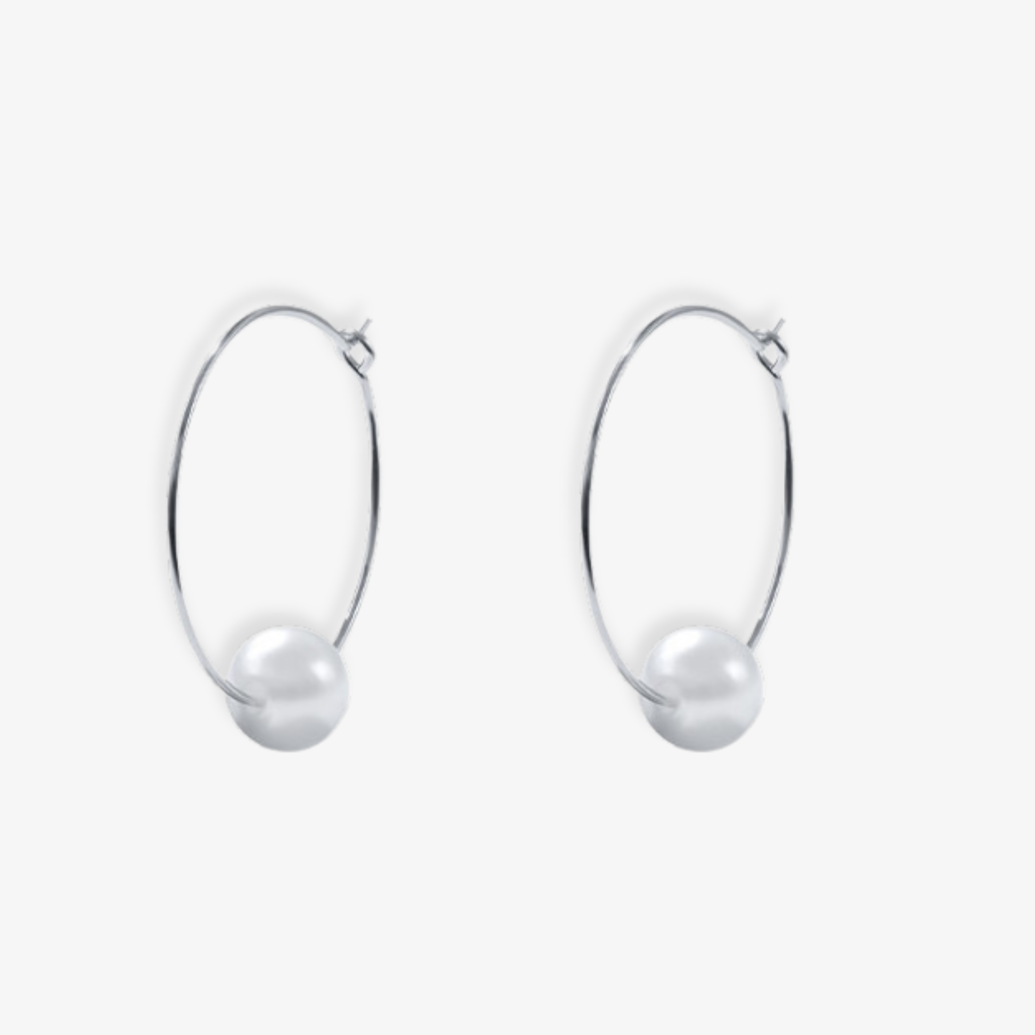 Scandi Pearl Hoop