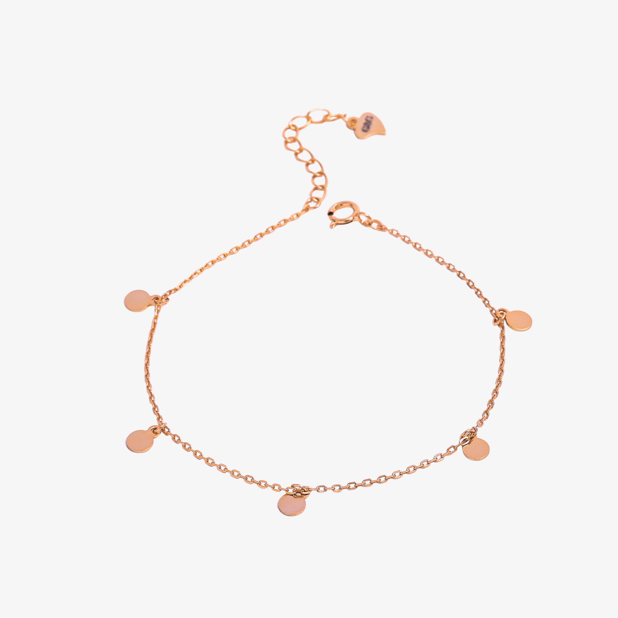 Tiny Coin Anklet